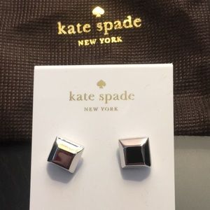 Kate Spade Big Dipper stud earrings in silver NWT